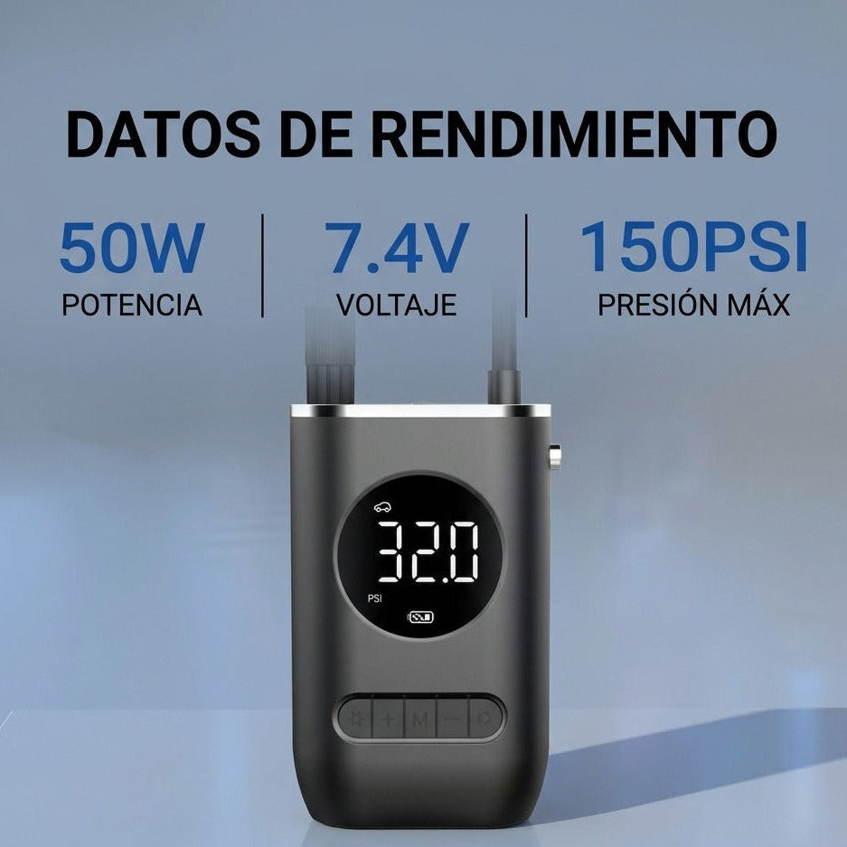 Compresor de Aire Portátil - Digital